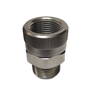 ST10196-34 União giratória reta 3/4'' com saída MACHO fixa
