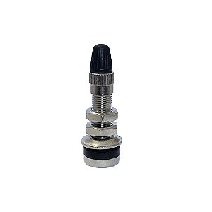 ST10284-430A Válvula p/Pneu sem câmara para Motocicletas Furo:14mm Compr:   - Em latão