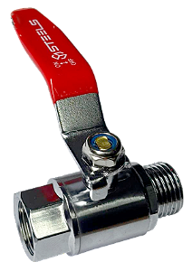 ST10388-12 Válvula esfera macho x fêmea rosca