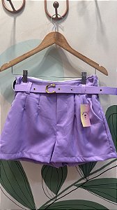 Shorts Alfaiataria com cinto