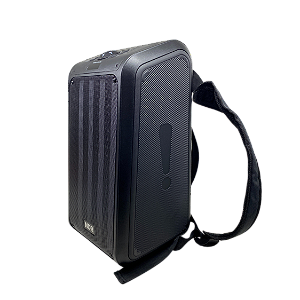 Caixa de Som Bluetooth Mochila 6.5" x 2 300W  Battery Speaker System NDR-Q69