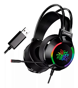 Headset Gamer USB 7.1 RGB W5-2000 015-0084 5+ GAMER