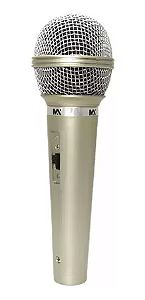 Microfone Profissional + 3M Cabo Maxmidia MAX-31801-6