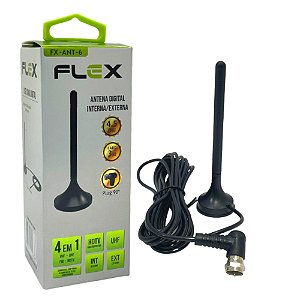 Antena Digital Interna 4.5Dbi Flex  FX-ANT-6
