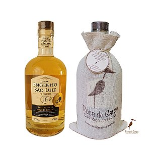 Cachaça Engenho São Luiz Premium Bálsamo 750ml - Cachaça Premiada (Cód. 01090422) - (não acompanha copo/taça)