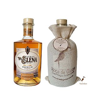 Cachaça de Alambique Premium Carvalho Americano e Francês Vó Elena 750ml