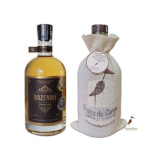 Cachaça Alambique Rozendo Premium Carvalho Europeu e Castanheira 750ml - Cachaça Premiada. (MG 000453-700054)