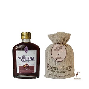 Licor Fino de Café, Cacau e Baunilha Natural Vó Elena 160ml
