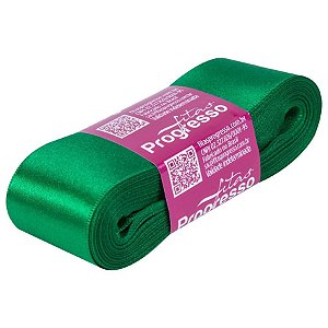 FITA CETIM SIMPLES PARA PRESENTE EMBALAGENS 10M X 38M VERDE BANDEIRA