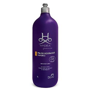 Shampoo Hydra Groomers Pelos Dourados para Cães e Gatos 1 litro