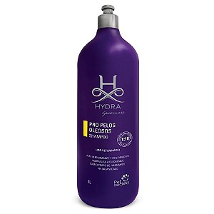 Shampoo Hydra Groomers Pro Pelos Oleosos para Cães e Gatos 1 litro