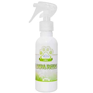 Solução para cães e gatos limpa patas Vetys do Brasil 120 ml