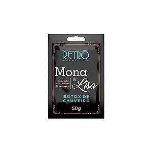 RETRO BOTOX DE CHUVEIRO MONA E LISA SACHE 50G