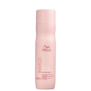 SHAMPOO INVIGO BLONDE RECHARGE WELLA PROFESSIONALS - 250ml