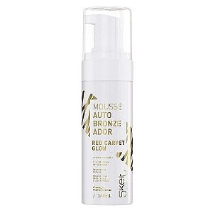 AUTOBRONZEADOR EM MOUSSE RED CARPET GLOW 140 ML - SKELT