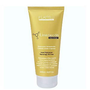 SHAMPOO UMECTACCION 200ML - PLATTELLI PROFISSIONAL