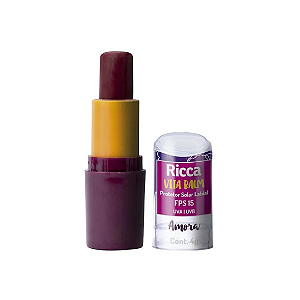 PROTETOR SOLAR LABIAL RICCA FPS15 AMORA