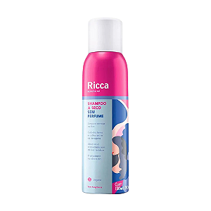 SHAMPOO A SECO SEM PERFUME RICCA 150ML