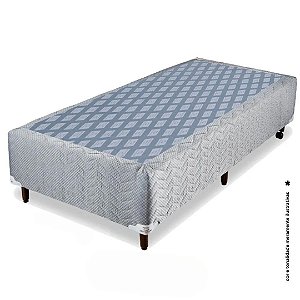 Box Solteiro Alto 110X200X32 Square Black Orthocrin