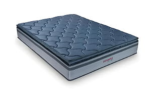 Colchão King 193x203x30 de Molas Real Black Orthocrin
