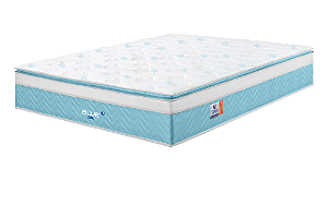 Colchão Casal 138x188x32 Molas Ensacadas Blue Gel Sonos