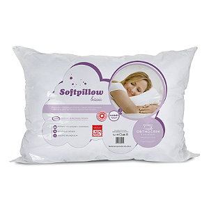 Travesseiro 50X70X13 Softpillow Basic Orthocrin