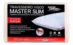 Travesseiro 55X35X08 Visco Master Slim Master Comfort
