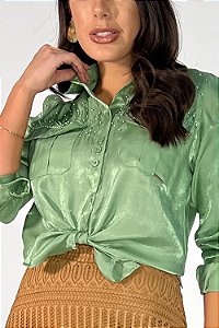 Camisa Viscose Micro Fios Lurex