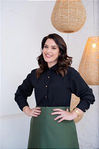 Camisa Crepe Acetinado