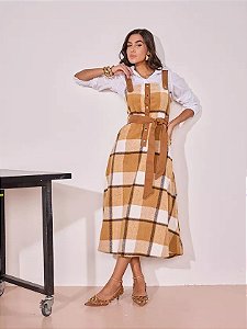 Salopete de Lã Batida