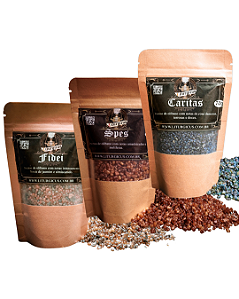 Kit promocional Virtudes - Incenso Liturgicus exclusivos