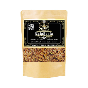 Incenso Liturgicus Epiphania - Blend de Mirra e Incenso perfumado