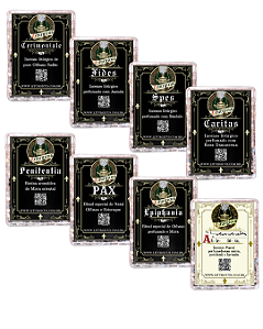 Kit Aromas Sagrados - Todos os Incensos Liturgicus em amostras