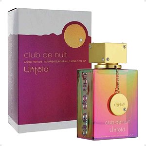 Perfume Arabe Armaf Club De Nuit Untold EDP 100ml Unissex