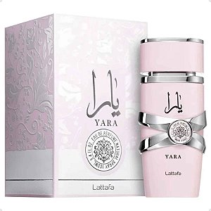 Perfume Arabe Feminino Lattafa Yara Rose EDP 100ml