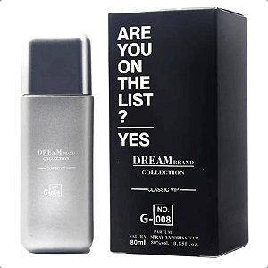 Brand Collection G-008 - Classic Vip - Masculino 80ml