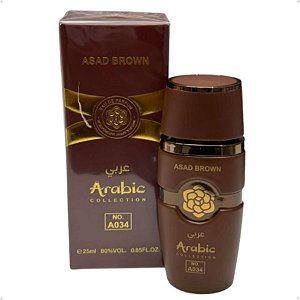 Perfume Arabic Asad Brown  A034 - Masculino 25ml