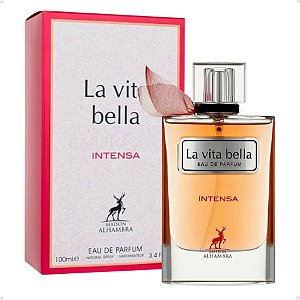 Perfume Arabe Maison Alhambra La Vita Bella Intensa Feminino EDP 100ml