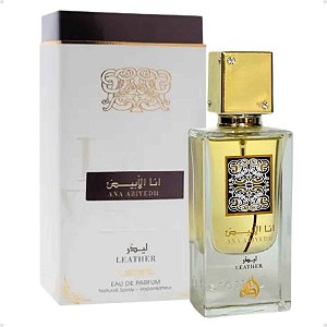 Perfume Arabe Ana Abiyedh Leather Lattafa Unissex EDP 60ml