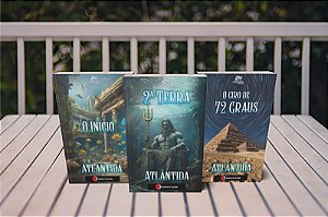 Conjunto com os 3 Livros - O Início Atlântida / O Giro de 72 Graus Atlântida / 2ª Terra Atlântida