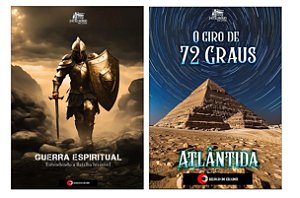 Conjunto com os 2 Livros ( Guerra Espiritual   /  O Giro de 72 Graus )  (Pré Venda) ( Prazo e envio 90 dias)