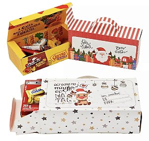 Caixa de bombom de natal