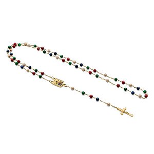 Colar Terço Nossa Senhora do Perpétuo Socorro