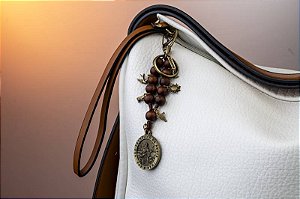 Chaveiro Dezena de São Francisco de Assis 10mm