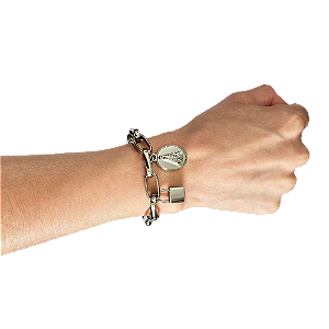 Corrente de Consagração de Nossa Senhora Aparecida de 21 cm