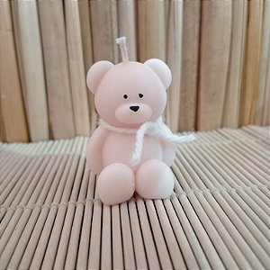 Kit 10 Velas ursinho, Lembrancinha Maternidade, Chá de bebê, Aniversário, Personalizadas