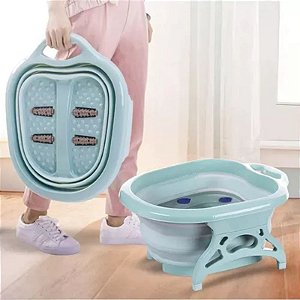 Massageador Escalda Pés Bacia Silicone