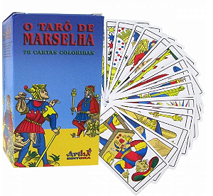 Tarô de Marselha Arcanos Maiores - 22 Cartas