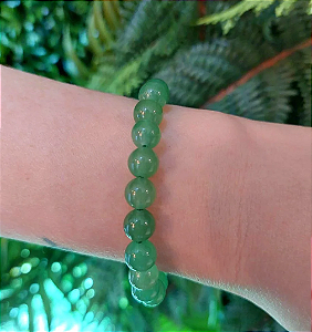 Pulseira de Quartzo Verde Bola | Saúde e Equilíbrio