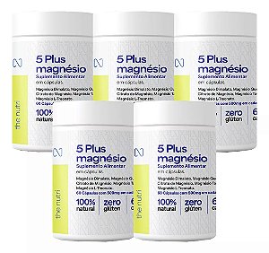 Kit 5 5 Plus Magnésio - The Nutri